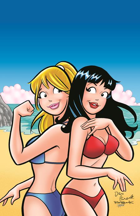 ARCHIE COMICS 85TH ANNIVERSARY PRESENTS BETTY & VERONICA SWIMSUIT SPECIAL (ONE SHOT) CVR D DAN PARENT RICH KOSLOWSKI FOIL FULL ART VAR Archie Comics Publications Various Dan Decarlo, Harry Lucey, Various Dan Parent, Rich Koslowski, Rosario Tito Pena PREORDER