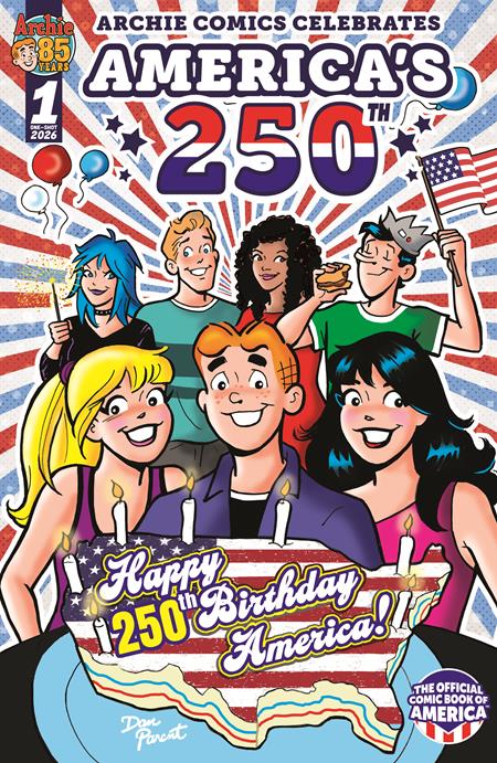 ARCHIE COMICS CELEBRATES AMERICAS 250TH (ONE SHOT) CVR A DAN PARENT Archie Comics Publications Various Various Dan Parent PREORDER