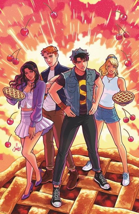 JUGHEAD PIEMAGEDDON (ONE SHOT) CVR H JEN BARTEL FOIL FULL ART VAR Archie Comics Publications Tom King Dan Parent, Rich Koslowski, Jack Morelli, Rosario Tito Pena Jen Bartel PREORDER