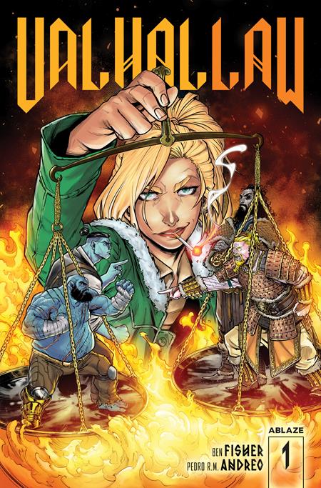 VALHALLAW #1 (OF 5) CVR A PEDRO R M ANDREO (MR) ABLAZE Ben Fisher Pedro R M Andreo Pedro R M Andreo PREORDER