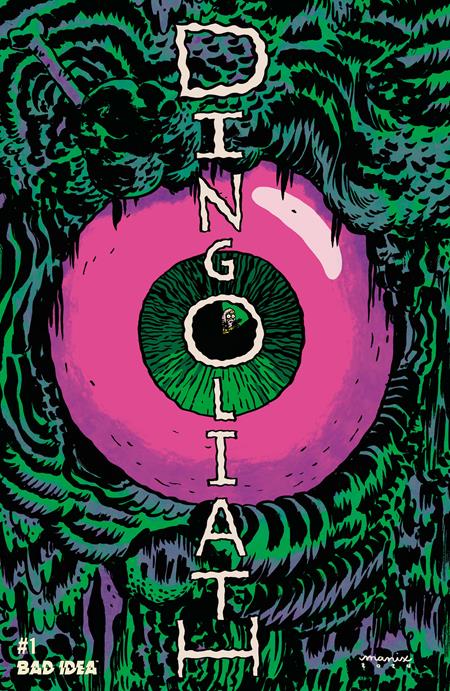 DINGOLIATH #1 (ONE SHOT) CVR I INC 1:100 MANIX ABRERA ERROR EDITION VAR BAD IDEA Robert Venditti, Brockton McKinney Manix Abrera Manix Abrera PREORDER