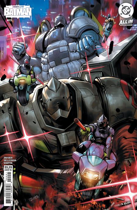 Absolute Batman 22 Comic Derrick Chew Variant DC Comics 2026