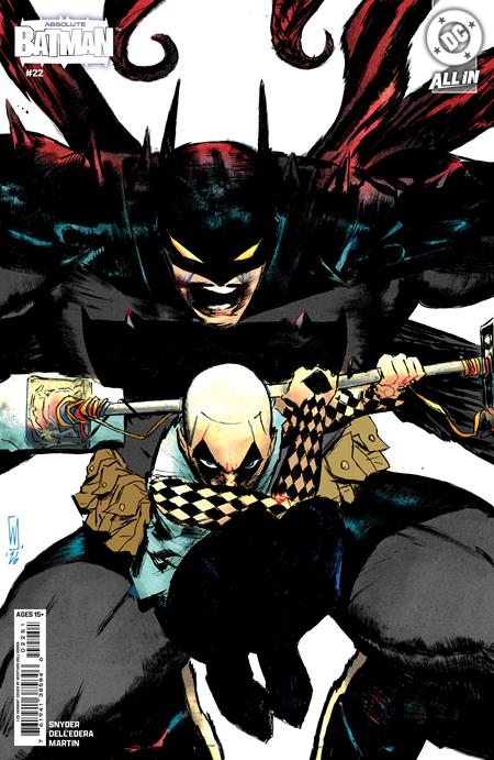 Absolute Batman 22 Comic Werther Dell'Edera Incentive Variant (1:25) DC Comics 2026
