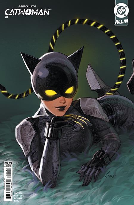 Absolute Catwoman 2 Comic Lesley Leirix Li Variant DC Comics 2026
