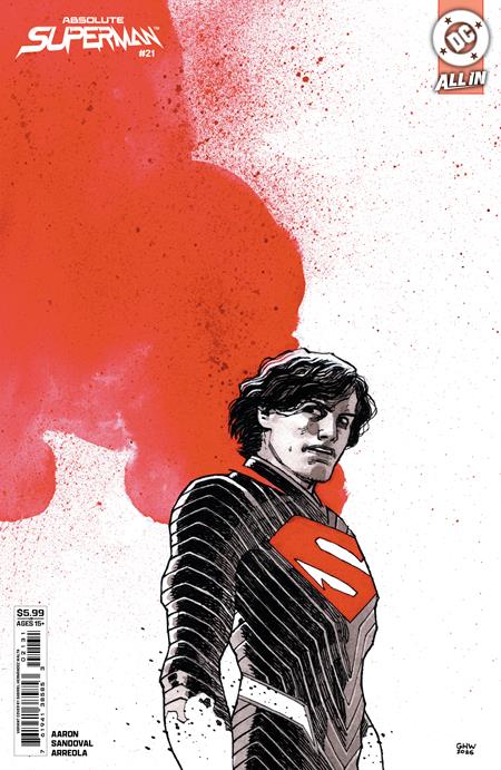 ABSOLUTE SUPERMAN #21 CVR C GABRIEL WALTA CARD STOCK VAR DC Comics Jason Aaron Rafa Sandoval Gabriel Walta PREORDER