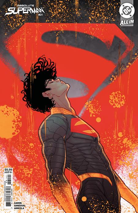 ABSOLUTE SUPERMAN #21 CVR D MARGUERITE SAUVAGE CARD STOCK VAR DC Comics Jason Aaron Rafa Sandoval Marguerite Sauvage PREORDER