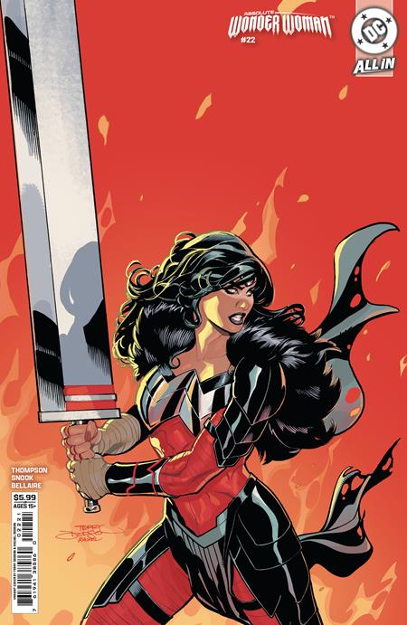 ABSOLUTE WONDER WOMAN #22 CVR B TERRY DODSON CARD STOCK VAR DC Comics Kelly Thompson Dillon Snook Terry Dodson PREORDER