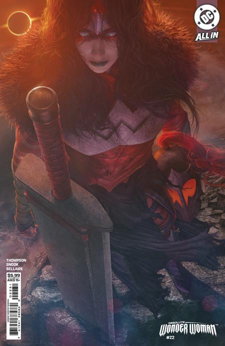 ABSOLUTE WONDER WOMAN #22 CVR C RAHZZAH CARD STOCK VAR DC Comics Kelly Thompson Dillon Snook Rahzzah PREORDER