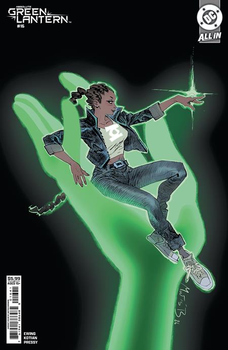 ABSOLUTE GREEN LANTERN #16 CVR D MATIAS BERGARA CARD STOCK VAR DC Comics Al Ewing Sid Kotian Matias Bergara PREORDER