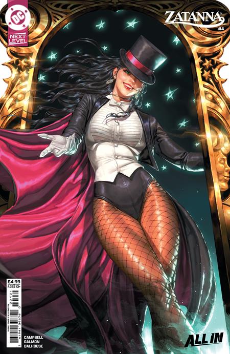 ZATANNA (2026) #4 CVR C KYUYONG EOM CARD STOCK VAR DC Comics Jamal Campbell Edwin Galmon Kyuyong Eom PREORDER