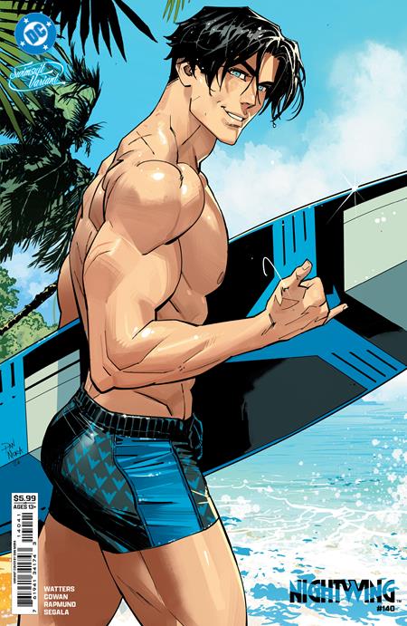 NIGHTWING #140 CVR D DAN MORA SWIMSUIT CARD STOCK VAR DC Comics Dan Watters Denys Cowan Dan Mora PREORDER