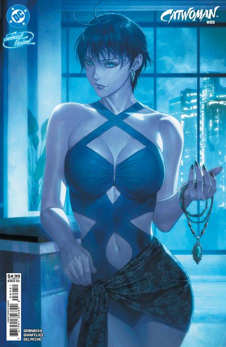 CATWOMAN #89 CVR E HOMARE SWIMSUIT CARD STOCK VAR DC Comics Torunn Gronbekk Davide Gianfelice Homare PREORDER