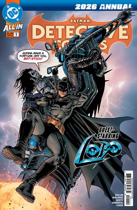 DETECTIVE COMICS 2026 ANNUAL #1 (ONE SHOT) CVR A NICOLA SCOTT DC Comics Tom Taylor, Dave Wielgosz Nicola Scott, Fran Mariscal Nicola Scott PREORDER