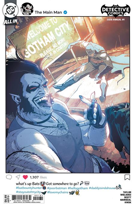 Detective Comics 2026 Annual 1 Comic Javier Fernández Variant DC Comics 2026