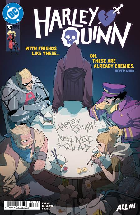 HARLEY QUINN #64 CVR A BRANDT&STEIN DC Comics Elliott Kalan Carlos Olivares Brandt&Stein PREORDER