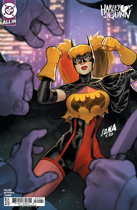 HARLEY QUINN #64 CVR B DAVID NAKAYAMA CARD STOCK VAR DC Comics Elliott Kalan Carlos Olivares David Nakayama PREORDER