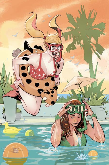 HARLEY QUINN #64 CVR C TERRY DODSON & RACHEL DODSON CARD STOCK VAR DC Comics Elliott Kalan Carlos Olivares Terry Dodson, Rachel Dodson PREORDER