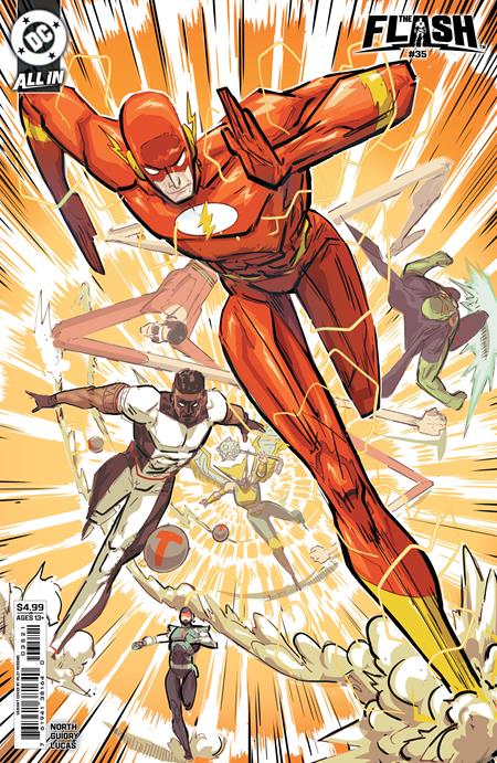 FLASH #35 CVR B RILEY ROSSMO CARD STOCK VAR DC Comics Ryan North Gavin Guidry Riley Rossmo PREORDER