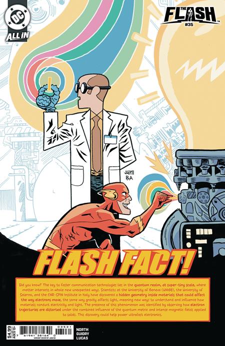 FLASH #35 CVR C JUNI BA CARD STOCK VAR DC Comics Ryan North Gavin Guidry Juni Ba PREORDER