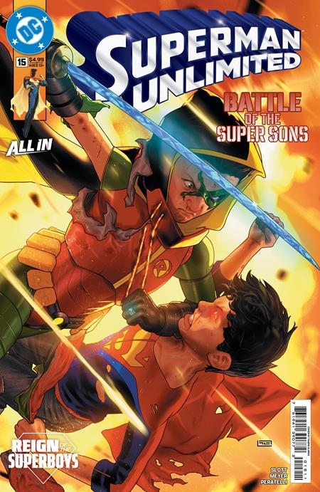 Superman Unlimited 15 Comic Taurin Clarke (the Reign Of The Superboys) DC Comics 2026