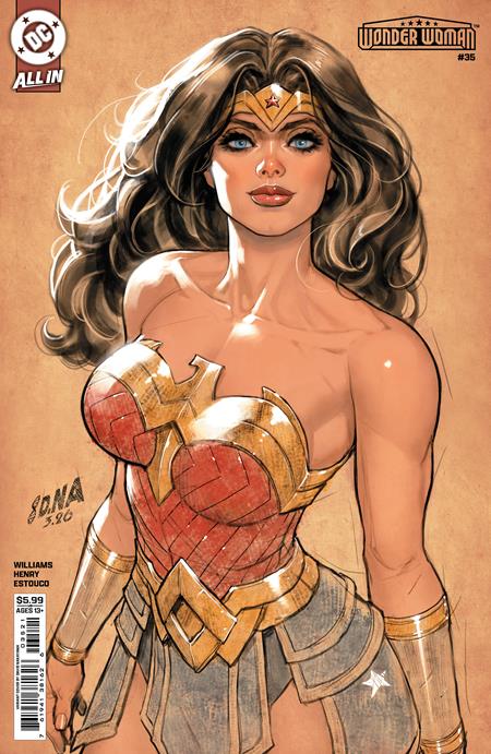 Wonder Woman, Vol. 6 35 Comic David Nakayama Variant DC Comics 2026