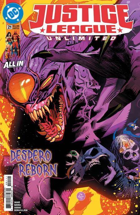JUSTICE LEAGUE UNLIMITED #21 CVR A DAN MORA DC Comics Mark Waid Dan Mora Dan Mora PREORDER