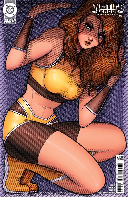 JUSTICE LEAGUE UNLIMITED #21 CVR C NATHAN SZERDY CARD STOCK VAR DC Comics Mark Waid Dan Mora Nathan Szerdy PREORDER