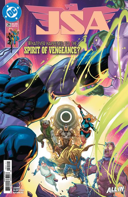 JSA #21 CVR A PETE WOODS DC Comics Jeff Lemire Diego Olortegui Pete Woods PREORDER