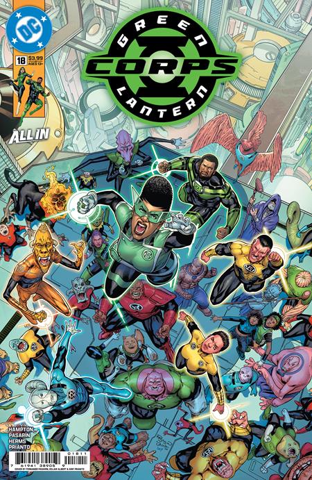 Green Lantern Corps, Vol. 3 18 Comic Fernando Pasarin DC Comics 2026