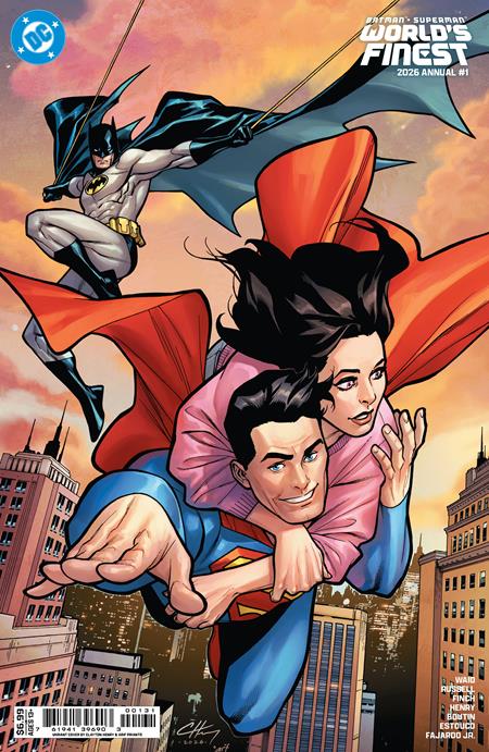 Batman / Superman: Worlds Finest Annual (2026) 1 Comic Clayton Henry Variant DC Comics 2026