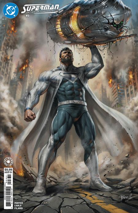 SUPERMAN FATHER OF TOMORROW #3 (OF 6) CVR C LUCIO PARRILLO CARD STOCK VAR DC Comics Kenny Porter Danny Earls Lucio Parrillo PREORDER