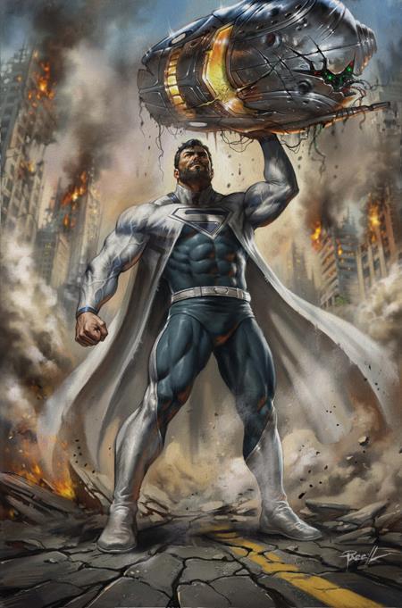 SUPERMAN FATHER OF TOMORROW #3 (OF 6) CVR C LUCIO PARRILLO CARD STOCK VAR DC Comics Kenny Porter Danny Earls Lucio Parrillo PREORDER