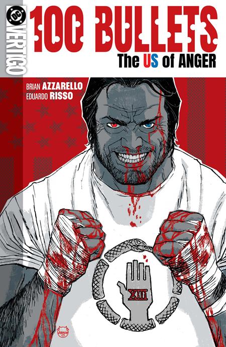 100 BULLETS THE US OF ANGER #1 (OF 8) CVR A DAVE JOHNSON (MR) DC Comics Brian Azzarello Eduardo Risso Dave Johnson PREORDER
