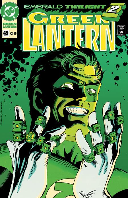 GREEN LANTERN #49 FACSIMILE EDITION CVR A DARRYL BANKS DC Comics Ron Marz Fred Haynes Darryl Banks PREORDER