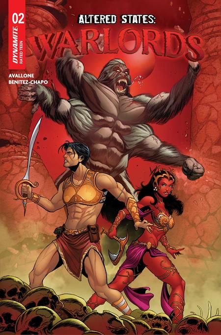 ALTERED STATES WARLORDS #2 CVR C MARIANO BENITEZ CHAPO VAR DYNAMITE Entertainment David Avallone Mariano Benitez-Chapo Mariano Benitez-Chapo PREORDER