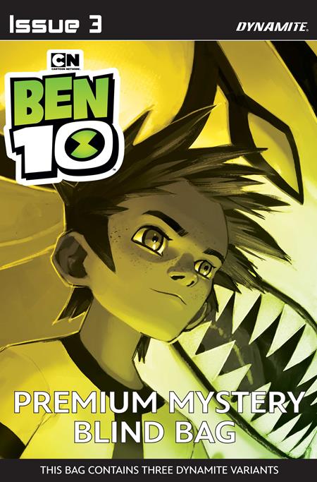 BEN 10 #3 CVR H PREMIUM MYSTERY BLIND BAG VAR DYNAMITE Entertainment Joe Casey Robert Carey Blind Bag PREORDER