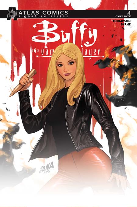 BUFFY THE VAMPIRE SLAYER #1 CVR I DAVID NAKAYAMA ATLAS EDITION SIGNED BY KELLY THOMPSON VAR DYNAMITE Entertainment Kelly Thompson Stephen Byrne David Nakayama PREORDER