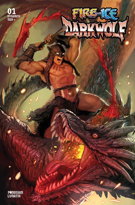 FIRE AND ICE DARKWOLF #1 CVR B STJEPAN SEJIC VAR DYNAMITE Entertainment Andrey Lunatik Andrey Lurevich Stjepan Sejic PREORDER