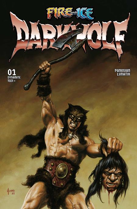 Fire and Ice: Darkwolf 1 Comic Joe Jusko Variant Dynamite Entertainment 2026