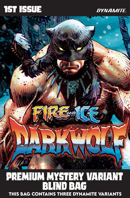 Fire and Ice: Darkwolf 1 Comic Premium Blind Bag Variant Dynamite Entertainment 2026