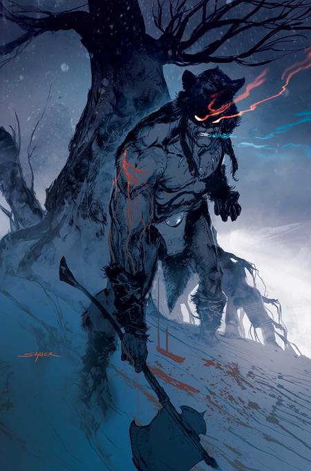 FIRE AND ICE DARKWOLF #1 CVR K INC 1:15 STUART SAYGER VIRGIN VAR DYNAMITE Entertainment Andrey Lunatik Andrey Lurevich Stuart Sayger PREORDER