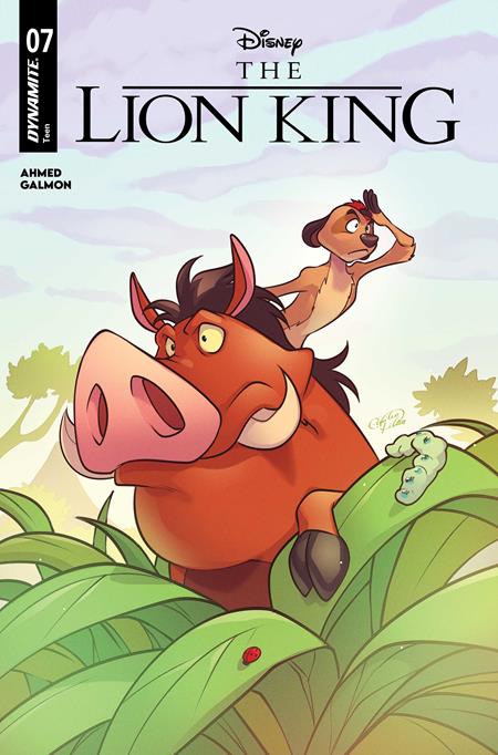 LION KING #7 CVR C EMILIO PILLIU VAR DYNAMITE Entertainment Edwin Galmon George Kambadais Emilio Pilliu PREORDER