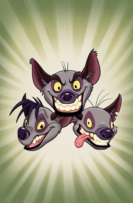 LION KING #7 CVR E INC 1:10 CARTOON HEAD VIRGIN VAR DYNAMITE Entertainment Edwin Galmon George Kambadais Cartoon Head PREORDER