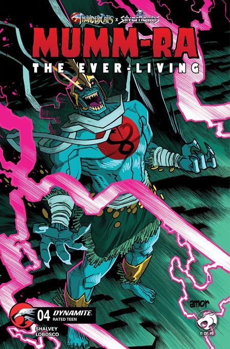 MUMM-RA THE EVER LIVING #4 CVR C JOHN AMOR VAR DYNAMITE Entertainment Declan Shalvey Rapha Lobosco John Amor PREORDER
