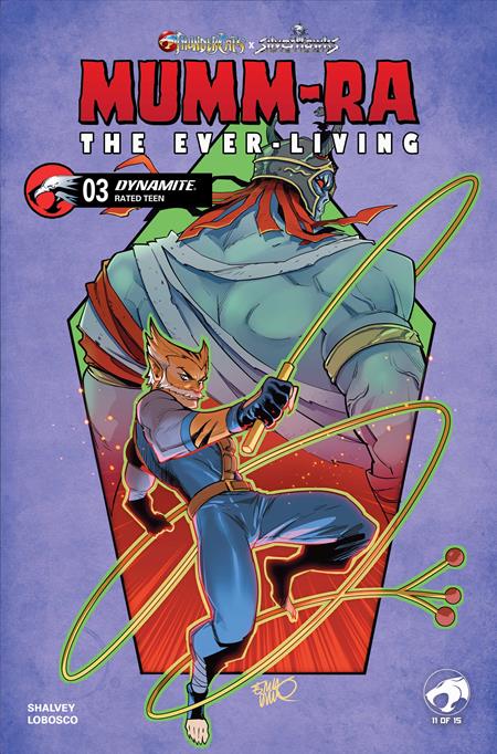 MUMM-RA THE EVER LIVING #4 CVR D ERICA D'URSO VAR DYNAMITE Entertainment Declan Shalvey Rapha Lobosco Erica D'Urso PREORDER