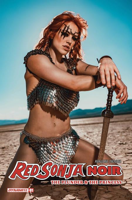 RED SONJA NOIR THE PLUNDER AND THE PRINCESS #1 (ONE SHOT) CVR C COSPLAY MOLLY STEWART VAR DYNAMITE Entertainment David Avallone Edson Novaes Cosplay - Molly Stewart PREORDER