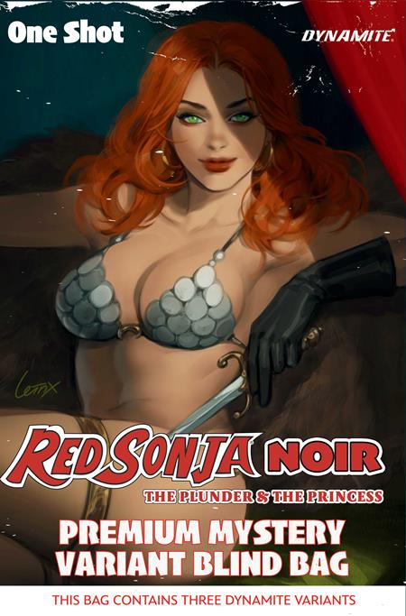 Red Sonja Noir: The Plunder & The Princess 1 Comic Premium Mystery Blind Bag Variant Dynamite Entertainment 2026