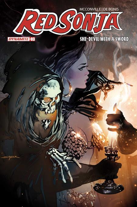 RED SONJA SHE DEVIL WITH A SWORD #3 CVR A STUART SAYGER DYNAMITE Entertainment Rory McConville Pablo De Bonis Stuart Sayger PREORDER
