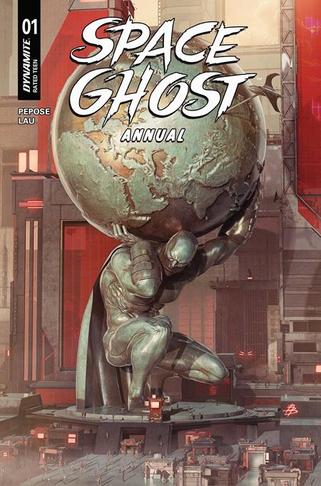 SPACE GHOST ANNUAL #1 (ONE SHOT) CVR B BJORN BARENDS VAR DYNAMITE Entertainment David Pepose Jonathan Lau Bjorn Barends PREORDER