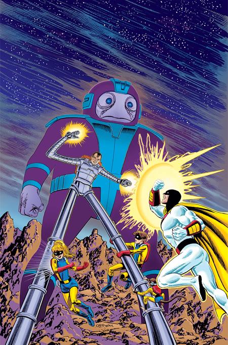 SPACE GHOST ANNUAL #1 (ONE SHOT) CVR F JERRY ORDWAY LTD VIRGIN VAR DYNAMITE Entertainment David Pepose Jonathan Lau Jerry Ordway PREORDER